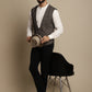 Even Apparels Men's Brown Double Breast Waistcoat | Swadesiicart