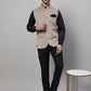 Even Apparels Men's Beige Nehru Jacket With Welt Pockets | Swadesiicart
