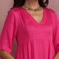 trueBrowns Modal Pink Dress | Swadesiicart