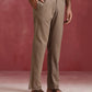 trueBrowns Men's Grey Cotton Shirt Collar Stylized Kurta Co-ord set - Swadesiicart