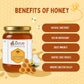 Aayug Organics Organic and Raw Honey, 100% Natural and Ayurvedic, Rich in Vitamins and Minerals - Swadesiicart