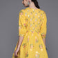Ahalyaa Floral Printed Embellished Tunic | Swadesiicart