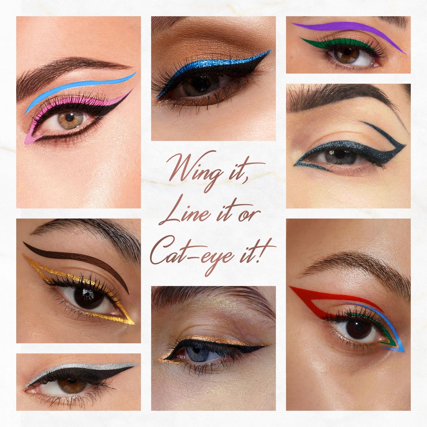 HERB ENRICHED WATERPROOF EYELINERS NUTTY BROWN