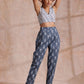 trueBrowns Grey On Grey Ikat Print Cotton Pant Suit Set | Swadesiicart