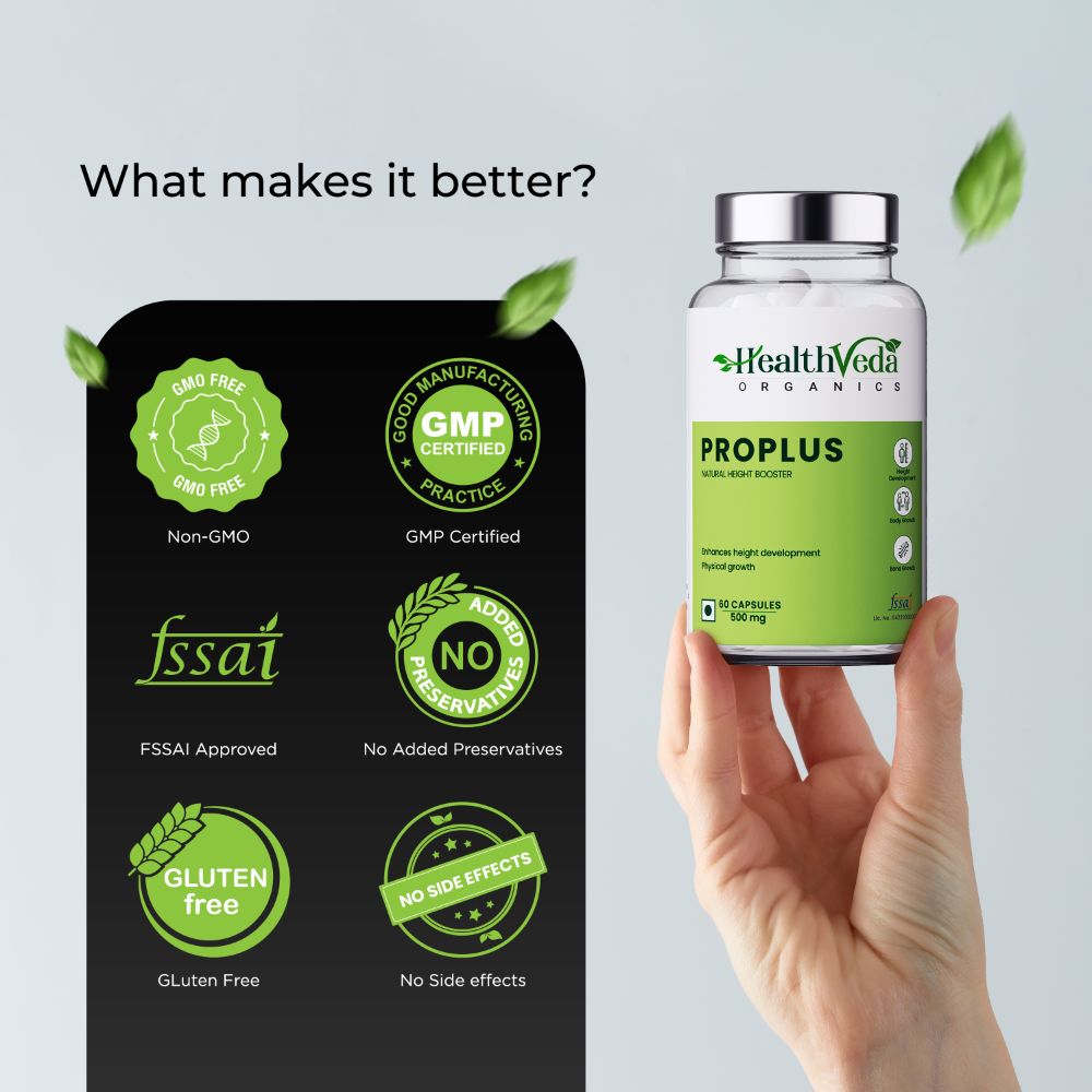 Health Veda Organics ProPlus Capsules - Swadesiicart