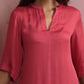 trueBrowns Red Modal Straight Fit Kurta Set | Swadesiicart
