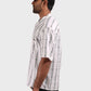 Xkind White Stripes Regular Fit Shirt | Swadesiicart