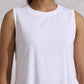 trueBrowns White Cotton Schiffli Tier Dress | Swadesiicart