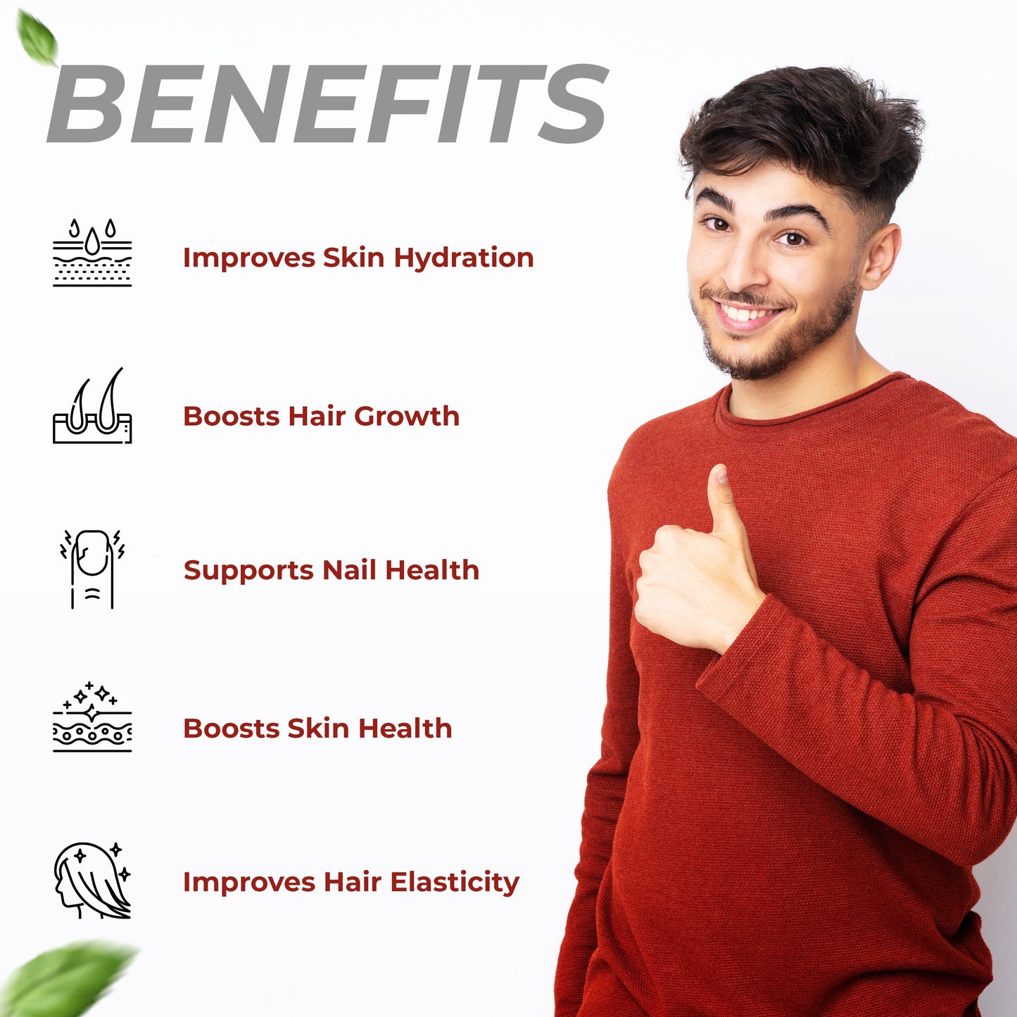 Health Veda Organics Advance Biotin Tablets - Swadesiicart