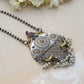 trueBrowns Silver Gold Tone Pendant Chain | Swadesiicart