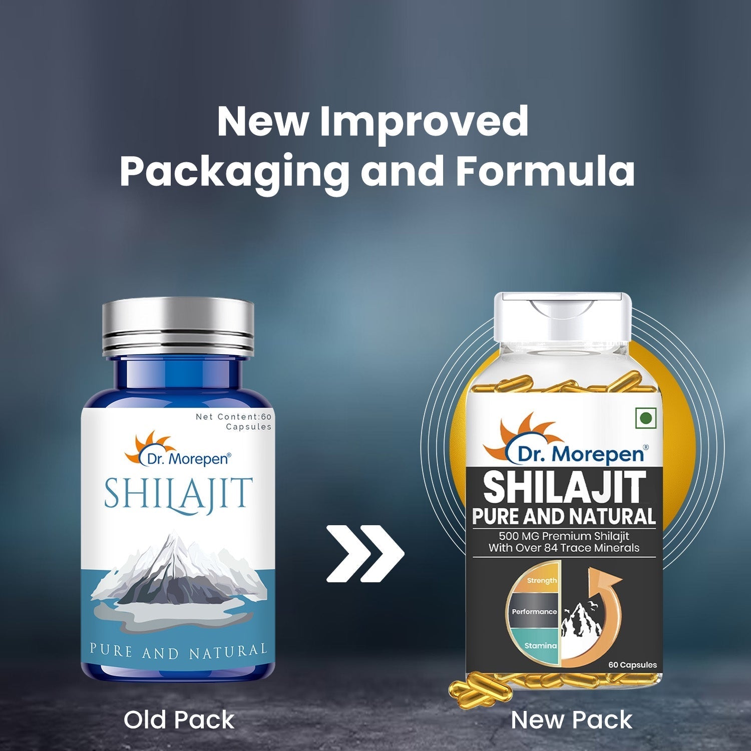 Dr Morpen Testo Boost & Sj Capsules - Combo Pack | Swadesiicart