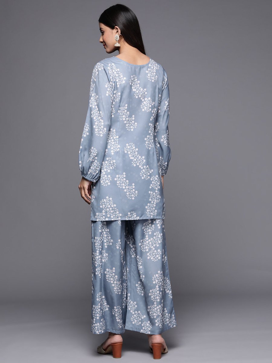 Ahalyaa Women Embroidered Floral Printed Co-ords - Swadesiicart