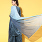 Ahalyaa Women Gotta Patti Velvet Kurta with Palazzos & With Dupatta | Swadesiicart