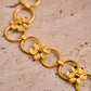 trueBrowns Gold-Polished Floral Necklace | Swadesiicart