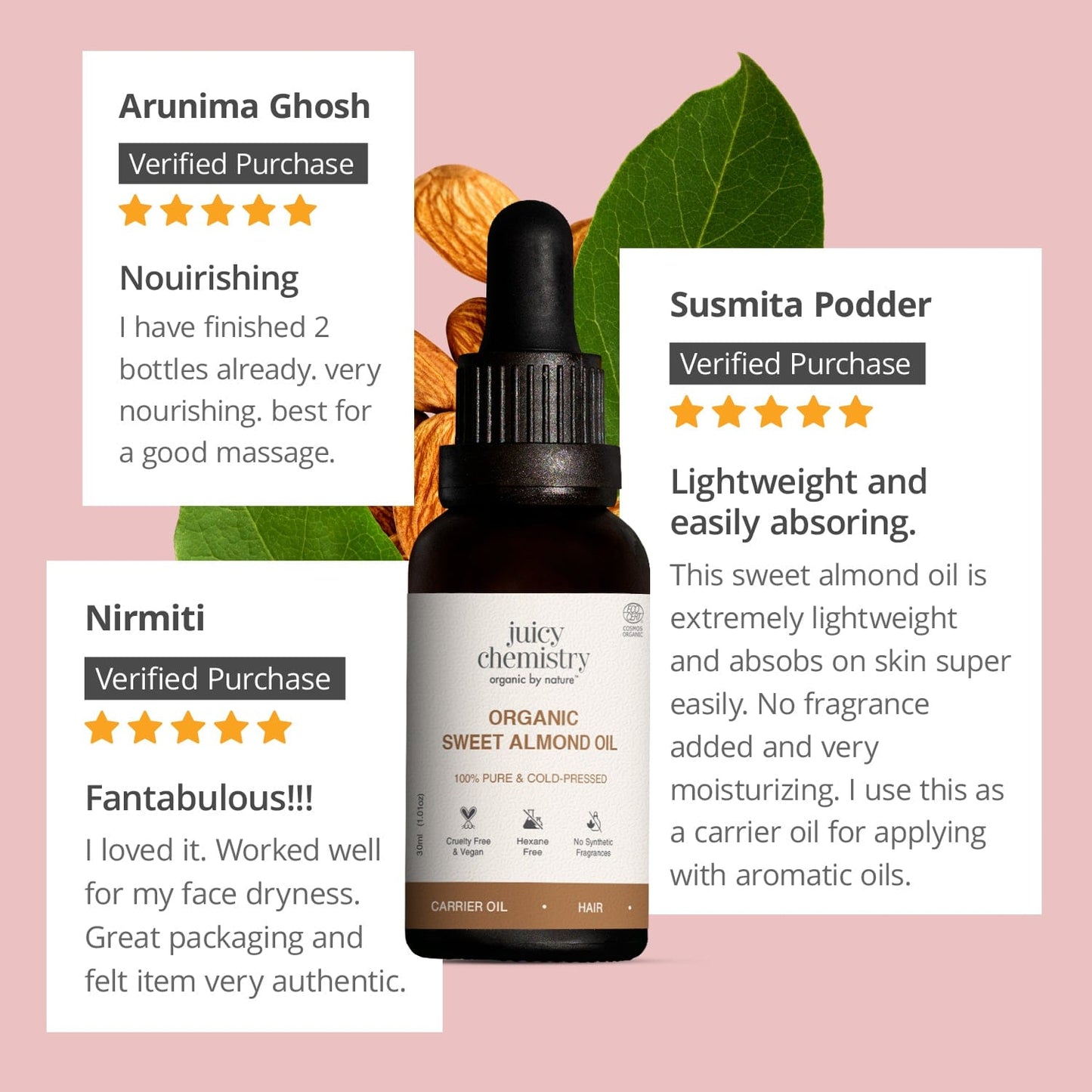 Organic Sweet Almond Oil