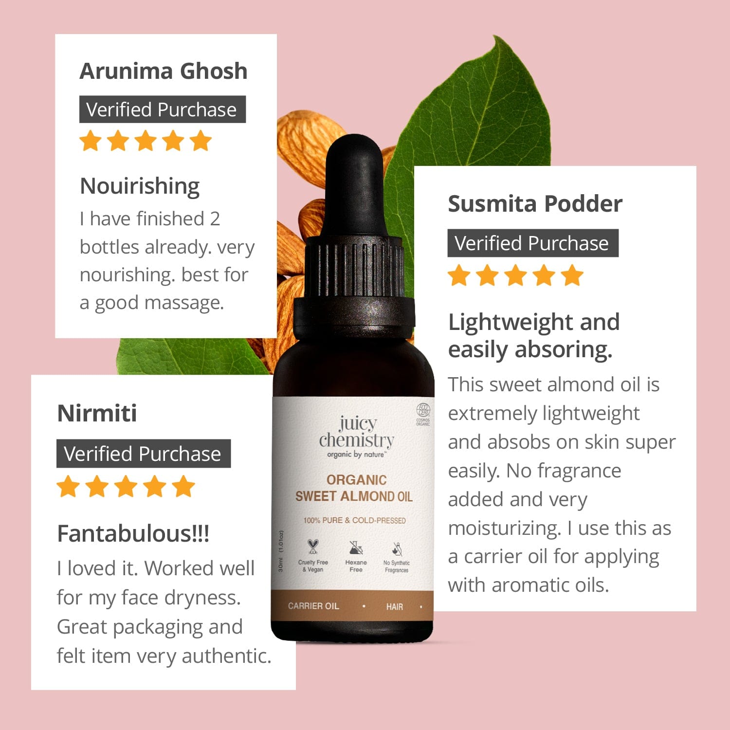Organic Sweet Almond Oil