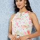 Ahalyaa Women Printed Longline Top With Palazzos | Swadesiicart