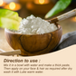 Nuerma Science Kaolin Clay Pure & Natural Powder For Face & Hair Care | Swadesiicart