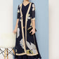 Ahalyaa Floral Printed Maxi Empire Ethnic Dress | Swadesiicart