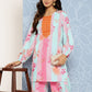 Ahalyaa Striped Ethnic Co-Ords - Swadesiicart