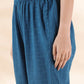 trueBrowns Blue Cotton Dobby Co-ord Set - Swadesiicart