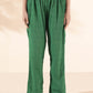 trueBrowns Green Cotton Dobby Relaxed Co-ord Set - Swadesiicart