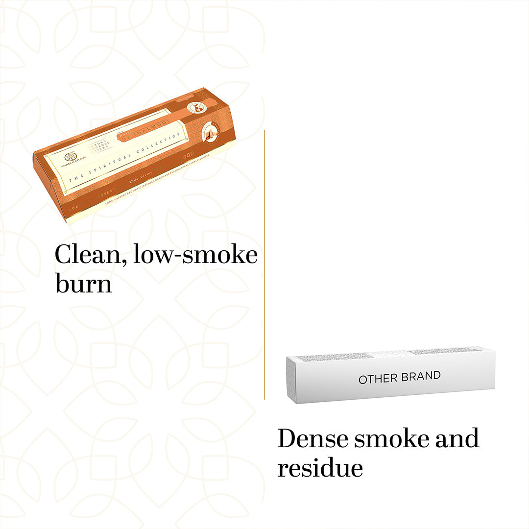 Khadi Natural Incense Sticks Sandalwood Combo (Pack of 3)