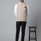 Even Apparels Men's Brown Nehru Jacket With Welt Pockets | Swadesiicart