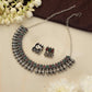 trueBrowns Silver Tone Necklace Set - Swadesiicart