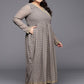 Ahalyaa Plus Size Floral Printed Zari Angrakha Kurta with Palazzos | Swadesiicart
