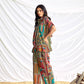 BulBul Kate Beige Chanderi Co-Ord Set - Swadesiicart