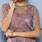 Ahalyaa Printed Waist Tie-Ups Basic Jumpsuit | Swadesiicart