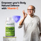 Health Veda Organics Natural Vitamin C Tablets For Skin & Health - Swadesiicart
