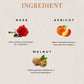 Khadi Natural Rose Apricot & Walnut Exfoliating Facial Scrub - 50gm