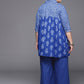 Ahalyaa Women Plus Size Cotton Tunic with Palazzos | Swadesiicart