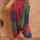 InWeave Women's Blue Multi Colour Harem Pant - Swadesiicart