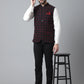 Even Apparels Men's Brown Nehru Jacket With Welt Pockets | Swadesiicart
