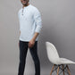Even Apparels Blue Pure Cotton Kurta With Band Collar | Swadesiicart