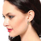 Gold-Polished With Cz Contemporary Stud Earring For Women - Wahe Jewels - Swadesiicart