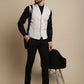Even Apparels Men's Grey Waistcoat with Notched Lapel | Swadesiicart