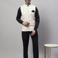 Even Apparels Men's Cream Pure Wool Nehru Jacket | Swadesiicart