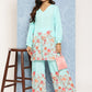 Ahalyaa Floral Printed Ethnic Co-Ords - Swadesiicart