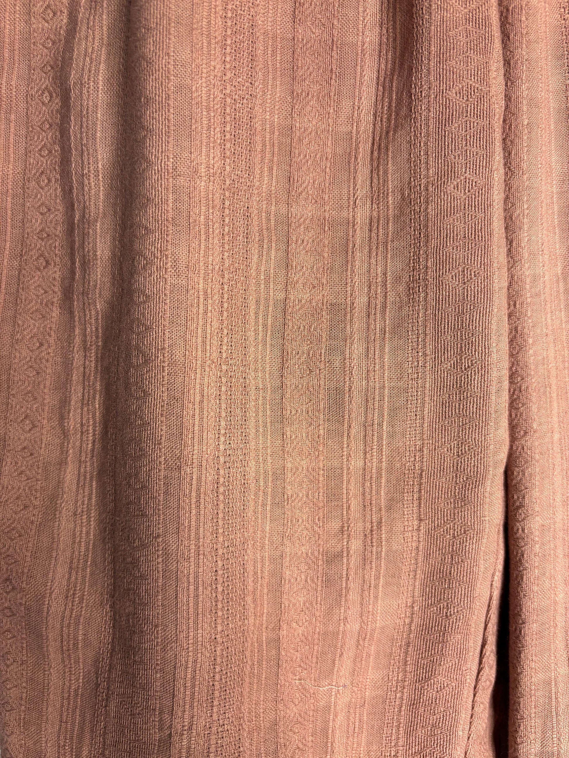 trueBrowns Blush Pink Gauza Co-ord Set - Swadesiicart