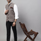 Even Apparels Men's Beige Pure Wool Nehru Jacket | Swadesiicart