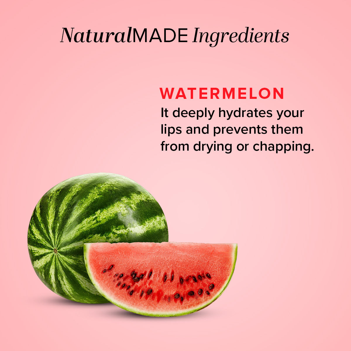 Khadi Natural Watermelon Lip Balm - 5gm