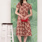 InWeave Women's Maroon Square Dress - Swadesiicart