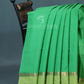 Shades of Green With Contrast Blouse Pure Mangalgiri Cotton By Gayathri Reddy Designer Studio | Swadesiicart