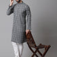 Even Apparels Multi Pure Cotton Kurta With Band Collar | Swadesiicart