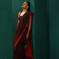 trueBrowns Cola Muslin Silk Ready to Wear Saree | Swadesiicart