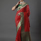Mitera Woven Design Zari Silk Blend Banarasi Saree | Swadesiicart